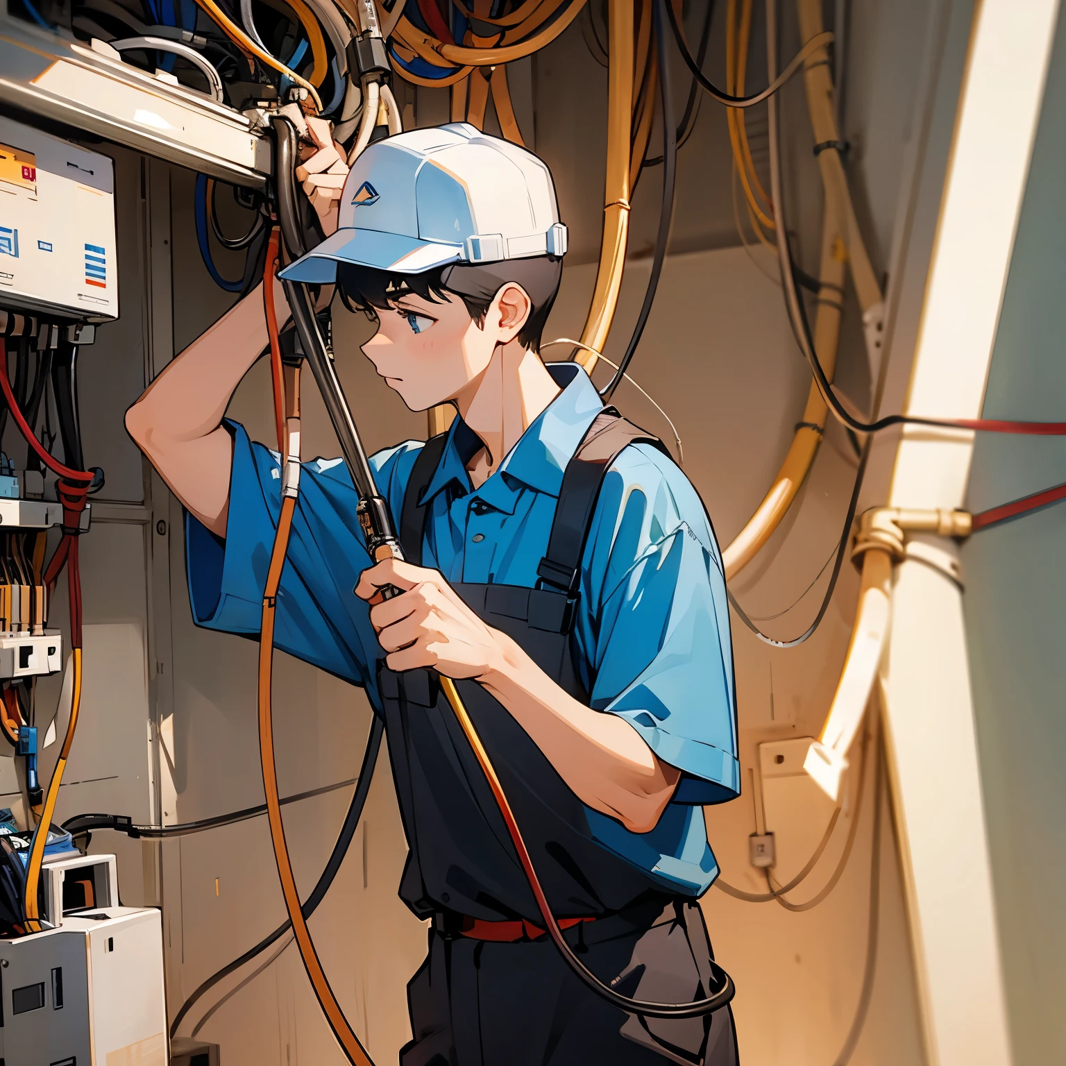 Electrician boy