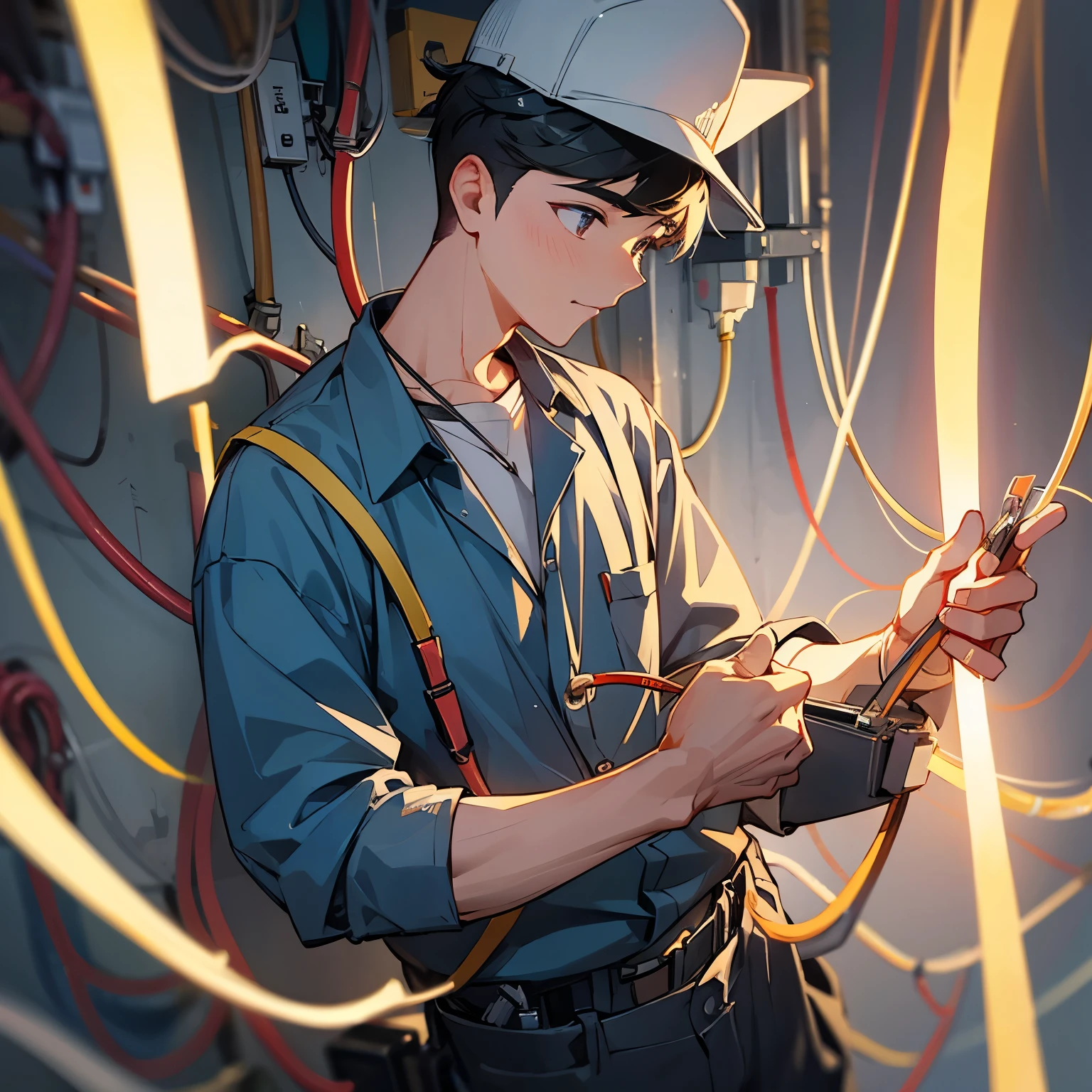 Electrician boy 