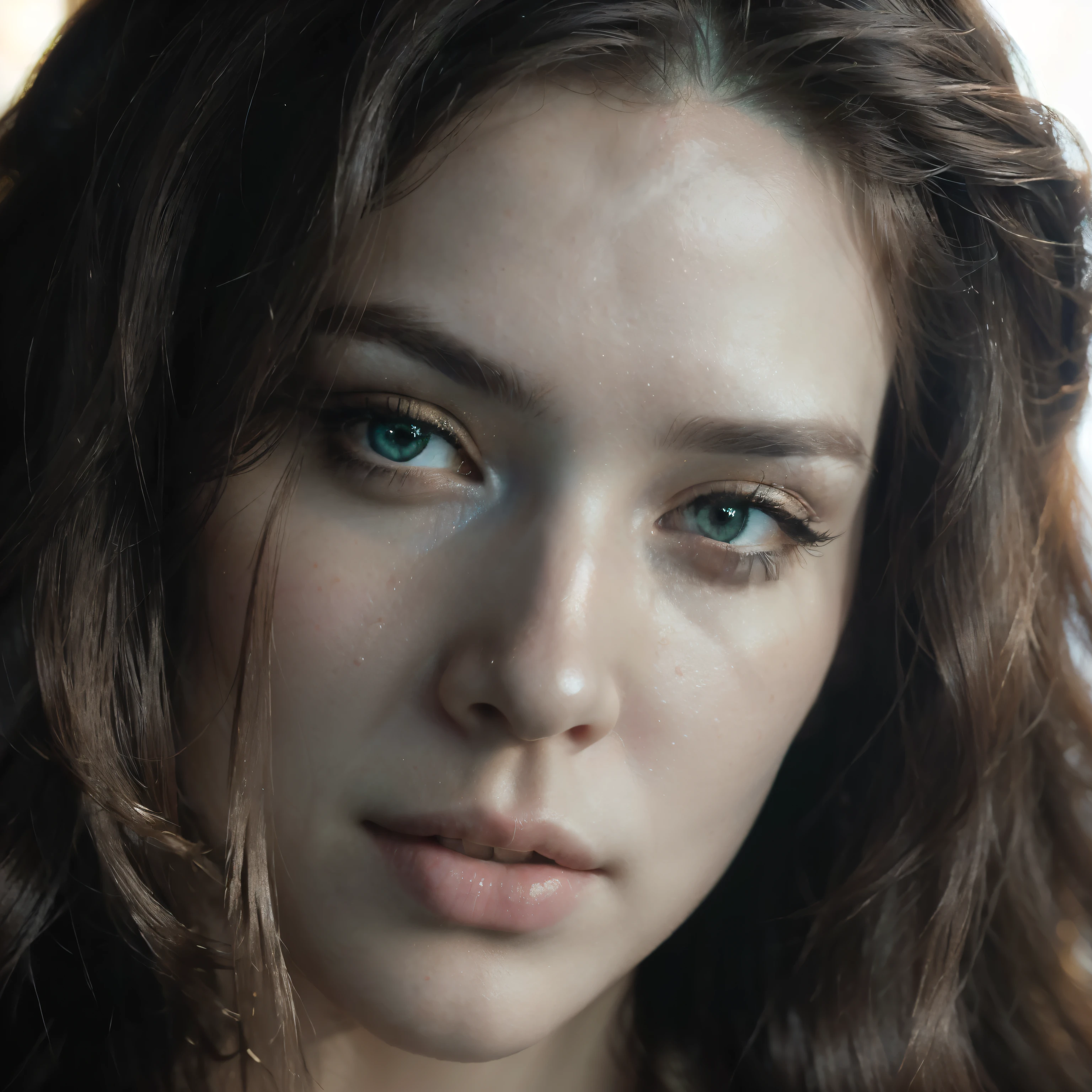 A beautiful woman with long hair, detailed facial features, intricate hairstyle, elegant expression, cinematic lighting, photorealistic, hyper detailed, 8k, masterpiece, vibrant colors, dynamic composition, cinematic lighting, dramatic atmosphere