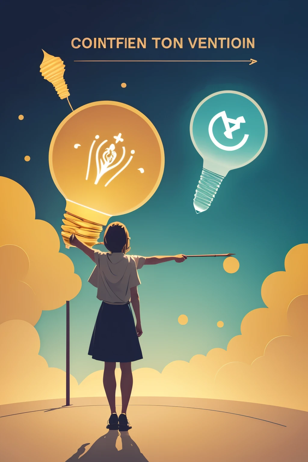 The illustration depicts a personified character representing "Branding" standing confidently with arms open wide, welcoming and inviting readers to follow along. The character has features reminiscent of a mentor or a guide, exuding warmth, trustworthiness, and expertise. Surrounding the central character are various elements symbolizing different aspects of branding, such as a magnifying glass representing attention to detail, a lightbulb indicating creativity and innovation, and a handshake symbolizing trust and reliability. In the background, there are subtle visuals representing growth and progress, like sprouting plants or ascending arrows, suggesting the positive outcomes of following effective branding practices. The overall tone of the illustration is friendly, encouraging, and inviting, motivating readers to embark on their branding journey with confidence and enthusiasm.]

This illustration aims to visually communicate the idea of branding as a personable and guiding figure that readers can learn from and emulate in their own branding endeavors.