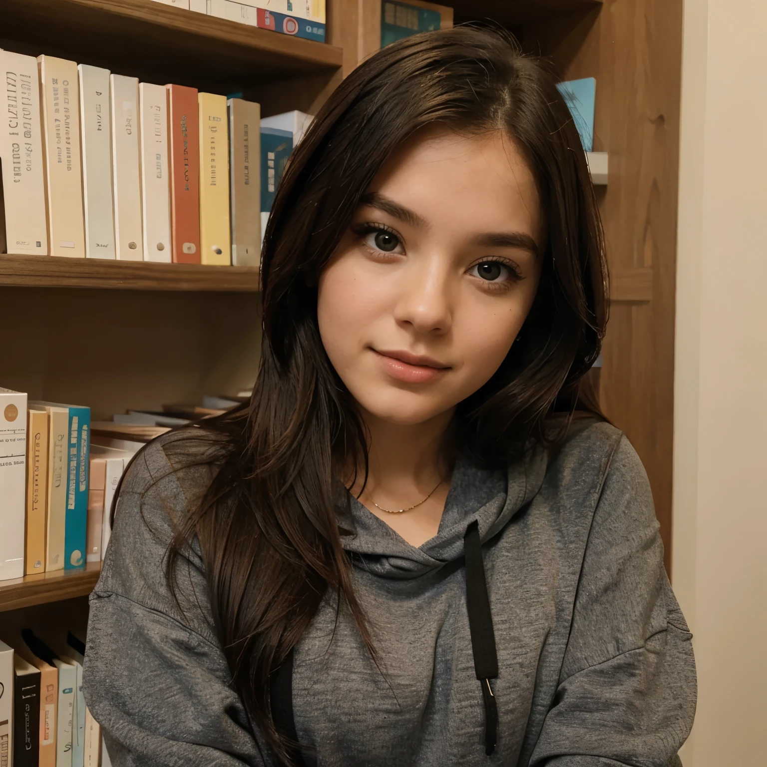 A girl who loves to study