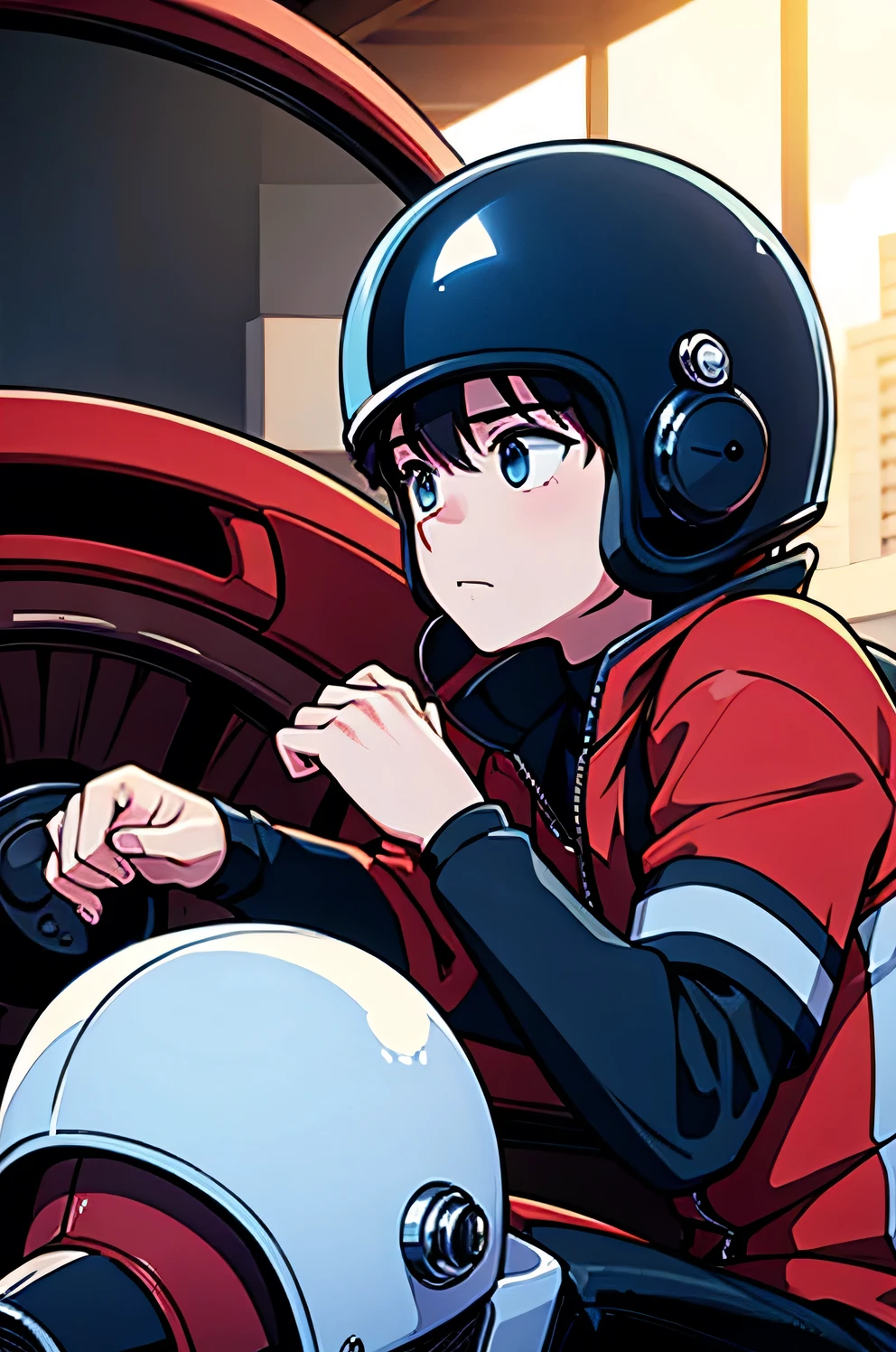 boy　　Motorcycle Helmets