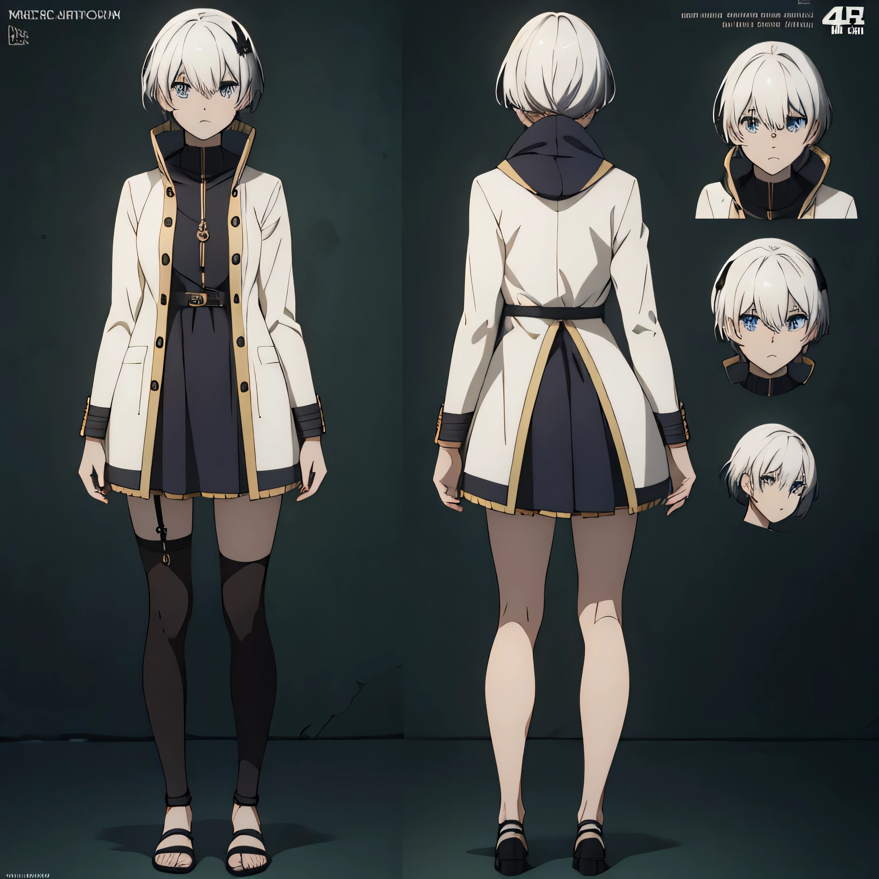 All images must be full body,Original character sheet,ultra-detailed,beautiful eyes,best quality,master piece,high resolution,Pose Model Sheet,Front view,Full body view,There must be one image,Are standing,Live2D Virtual Youtuber Model,Anime VTuber full body model 8k,high quality, High resolution,4K,hd,(Well designed face),Great face,(Very detailed), Beautiful Eyes,