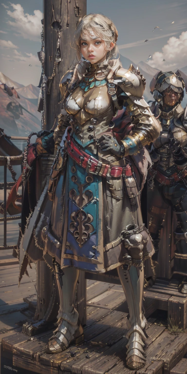 full body, whole body. 1solo (girl). slave fighter, loincloth standing, hands on hips full body, whole body. 1solo (girl). slave fighter, loincloth standing, hands on hips, metal sandals, backpack, choker, big belt, view from below, feet together, bracers, tiara