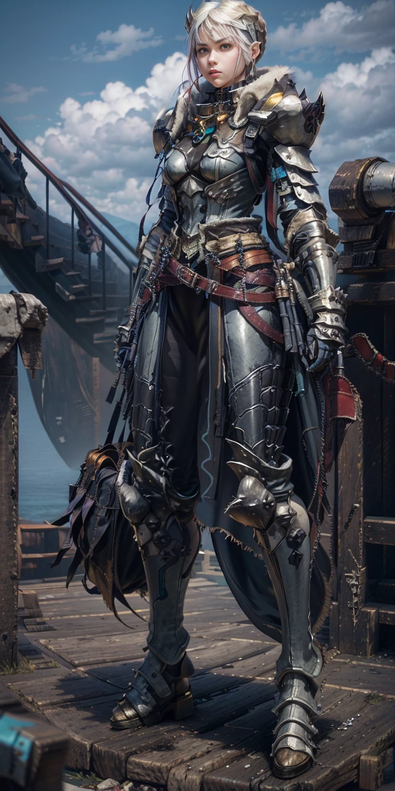full body, whole body. 1solo (girl). slave fighter, loincloth standing, hands on hips full body, whole body. 1solo (girl). slave fighter, loincloth standing, hands on hips, metal sandals, backpack, choker, big belt, view from below, feet together, bracers, tiara