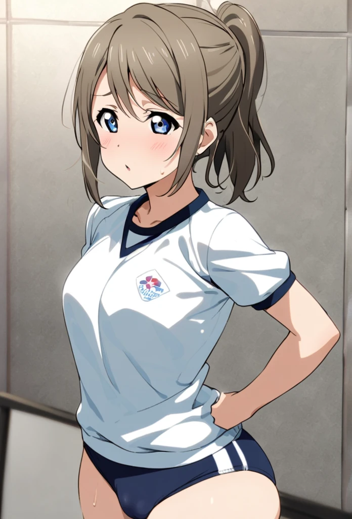 1 gitl love live Watanabe You gym uniform buruma bulge