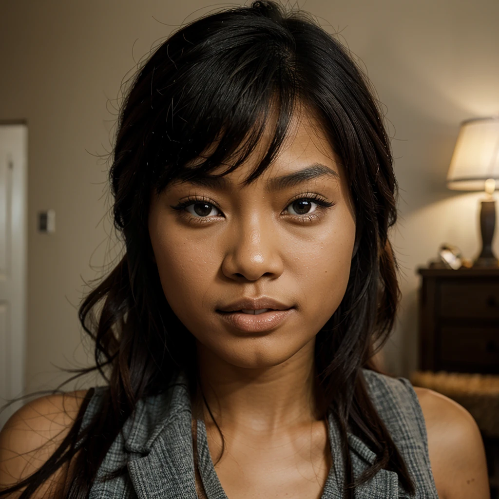 Blasian chick