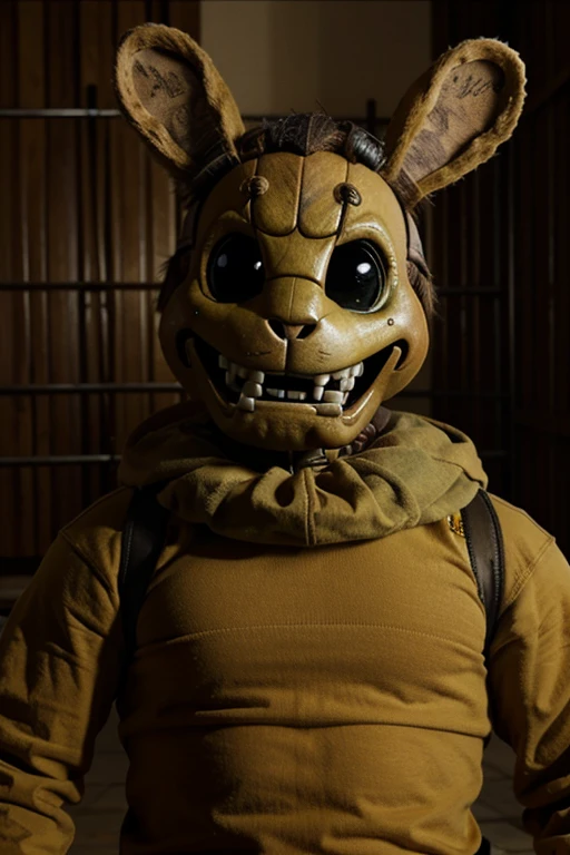 Springtrap lutando contra o CaNap.
