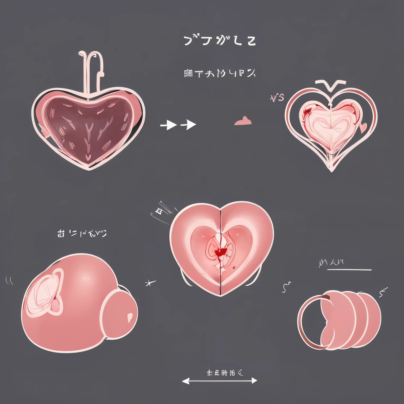 draw a diagram of how the heart works during physical activities, highlighting valves and main blood vessels