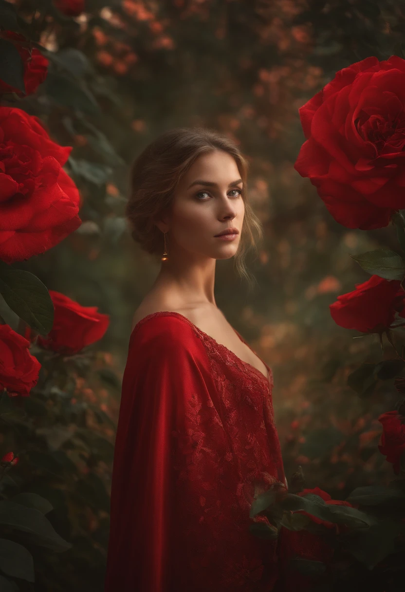 Alerta positivo:
Compose a deeply emotional and visually stunning image of a young Norwegian girl in the Garden of Eden, com delicadas rosas ao fundo. Incorporate abstract art elements with aspect ratio of 1.6 e um efeito de vidro quebrado, conveying shattered memories and a red-tinted background with vivid shades of red, Laranja, and ebony. Para aumentar o impacto emocional, incluem espinhos de rosa pingando sangue, enhancing the overall beauty and evocative nature of the piece. Utilize elementos hiperdetalhados e intrincados, bringing the final image to life with 8K HDR and cinematic lighting. The dramatic atmosphere highlights the detailed, high-quality nature of this stunning work of art.
