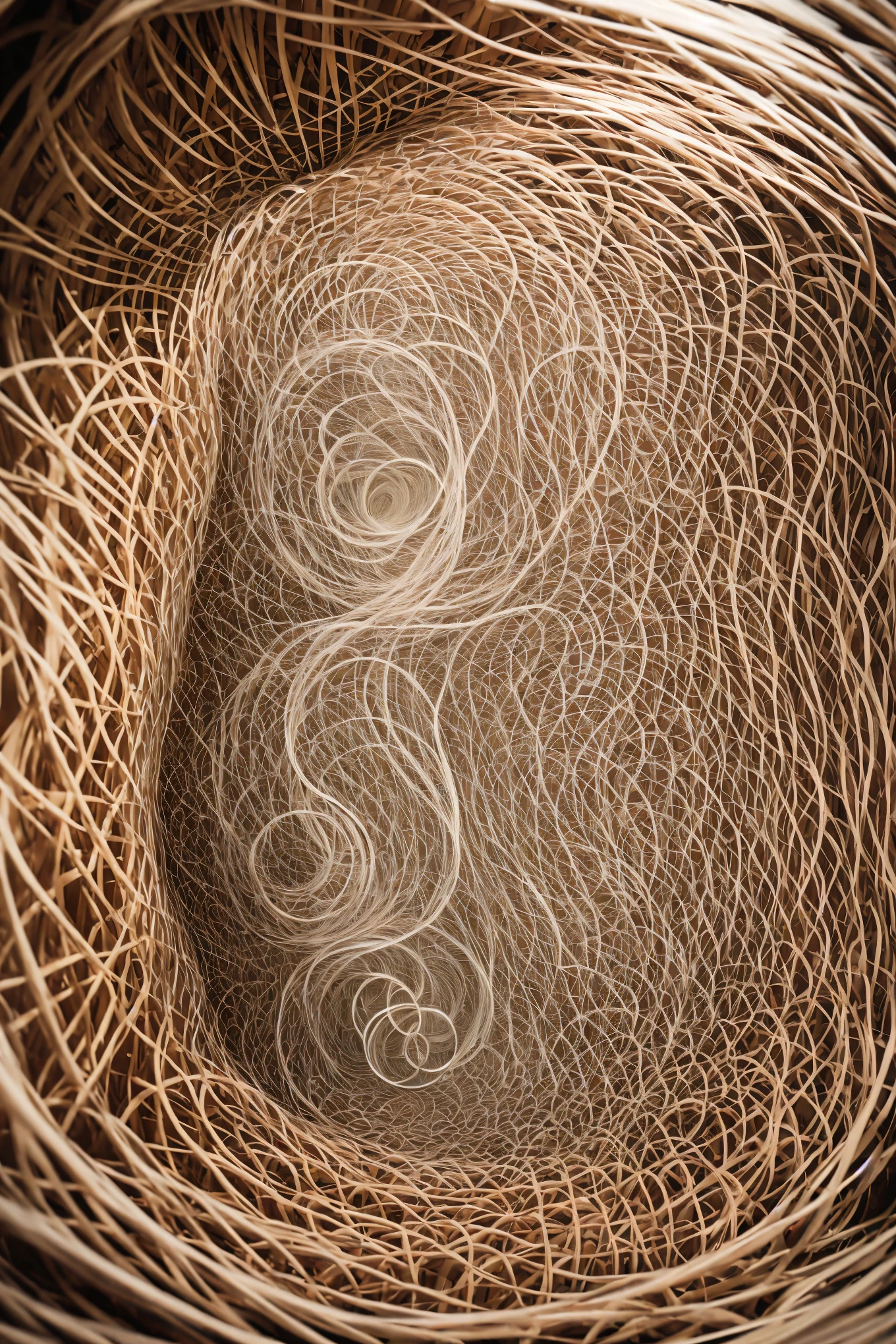 white book cover, encased within intricate curves and twists of a heart adorned by a labyrinthine maze, inviting the reader to navigate the depths of the enigma hidden within.