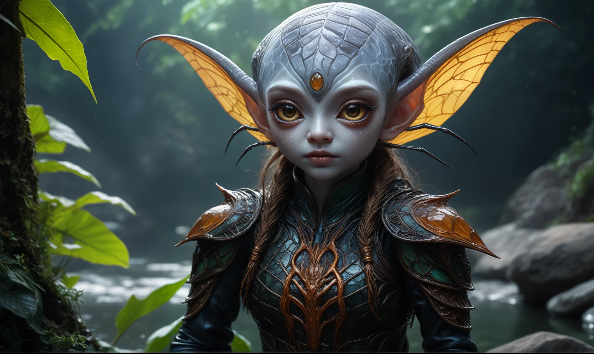 full body length shot,beggar niobium Sphalerite The Alien Entity,native dutch babychild,ginger, wants eat,survival in criminal city of future,Cinematic,soft colors, Technicolor,natural skin textures, hyper realism, hyper detailed,Extremely detailed,High contrast,Masterpiece,Realistic,Ultra Detailed, intricate details,realistic humid leather,extremly intricate,Epic Realistic, cinematic style,irina yermolova,high contrast,hdr,extremely detailed, [deep night landscape],masterpiece,intricate details,faded,eyes extremely detailed, high detailed eyes,8k resolution,RAW,retina, Nikon Z9,China,Songbird,ogre,Li River in Guangxi Zhuang of China,tkt style, Pisces, pointed ears，perfect,fairy Elf，transition between two art styles, Ink painting to photorealism, Double contact, X-ray, Creative, vivid light, masterpiece, fantasy, Abstract, Surrealism, super detailed, high resolution, stop:35;spider