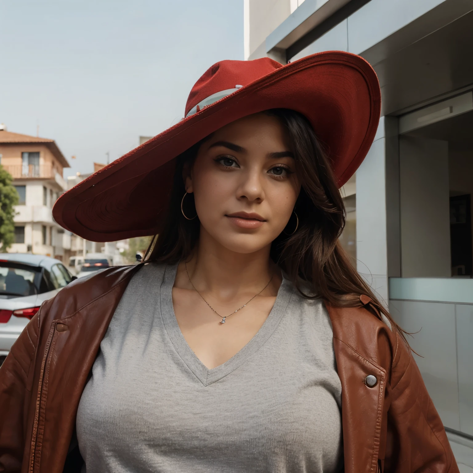 Auto rojo limpieza
