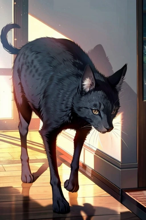 Great monster mask, Shadow body, (((quadruped)))