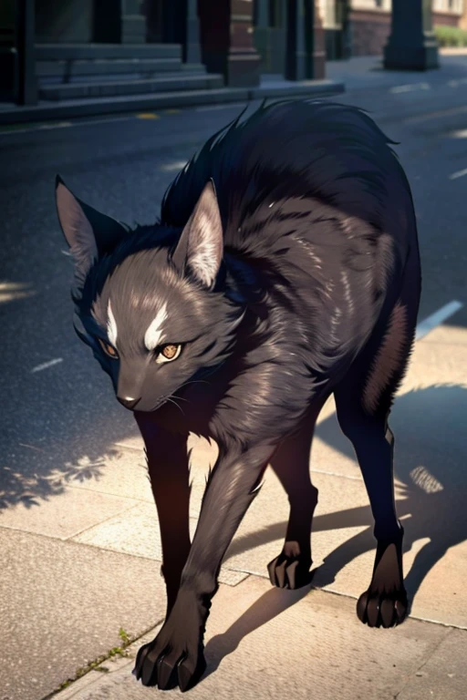 Great monster mask, Shadow body, (((quadruped)))