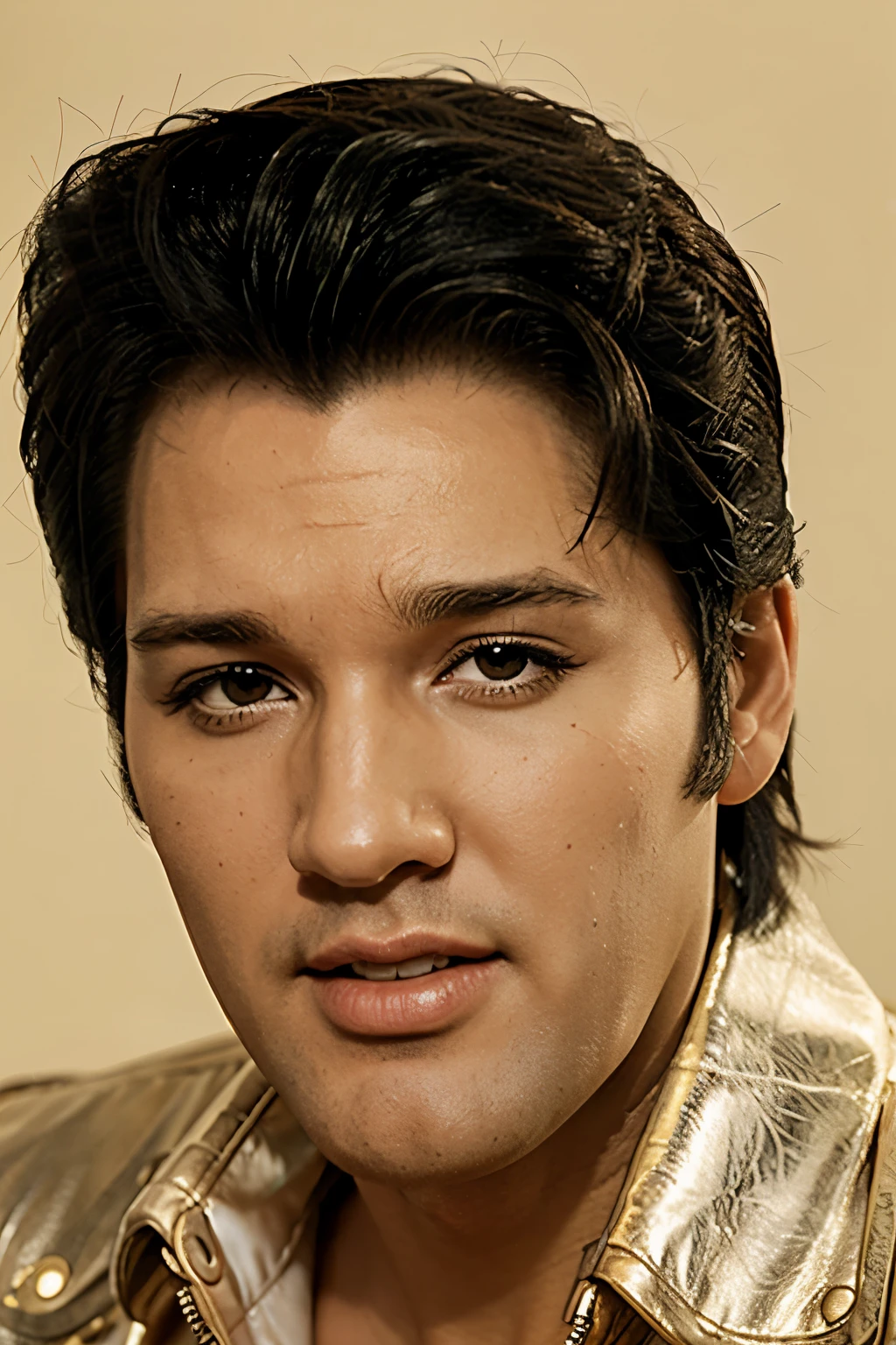 Picture of a Cartoon Elvis