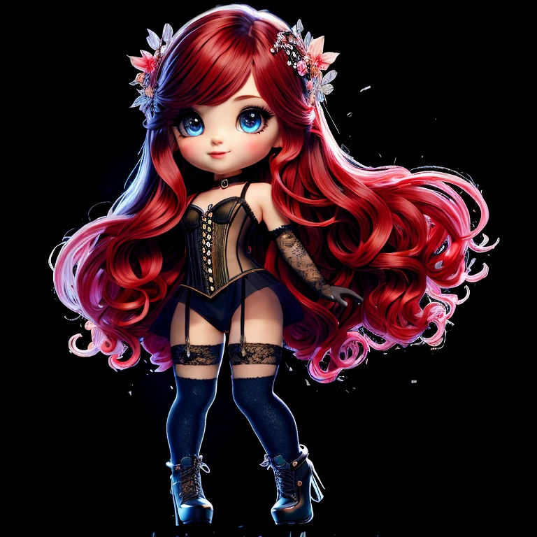 (masterpiece, best quality:1.2), 1girl, 3D, solo