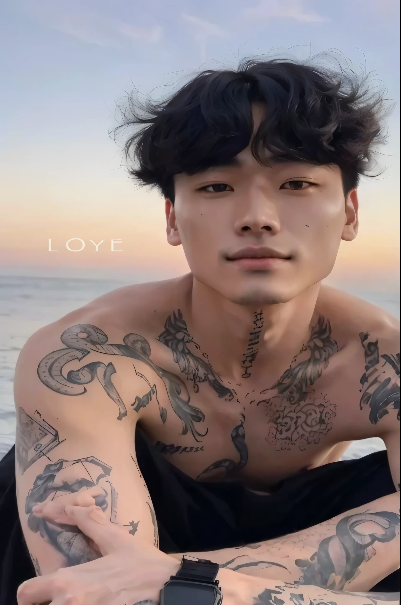 un primer plano de una persona con tatuajes en los brazos, kim taejin, kim doyoung, chen longque, Guapo Chad Chin, Hong June Hyung, foto de perfil, damien tran, inspirado en jeonseok lee, Won Bin Lee, hyung tae, jinyoung shin, foto de perfilture, estilo de seb mckinnon, & jee hyung lee & Oh!, steven jung