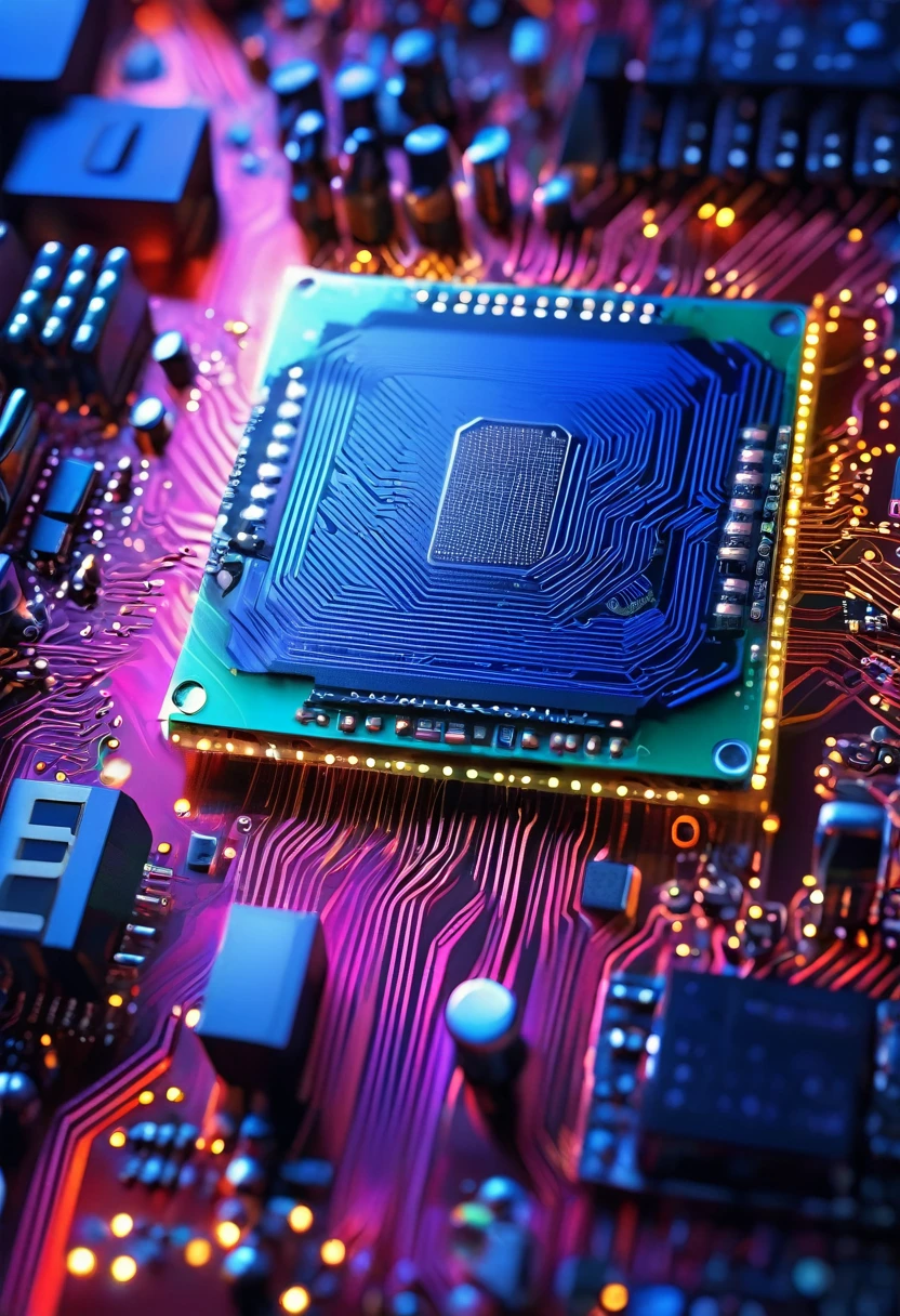 highly detailed, 3d rendered, 8k, (best quality, 4k, 8k, highres, masterpiece:1.2), ultra-detailed, (realistic, photorealistic, photo-realistic:1.37), HDR, UHD, ultra-fine painting, sharp focus, professional, vivid colors, bokeh,graphical framework, radial mother board background, circuit board, radial circuit board