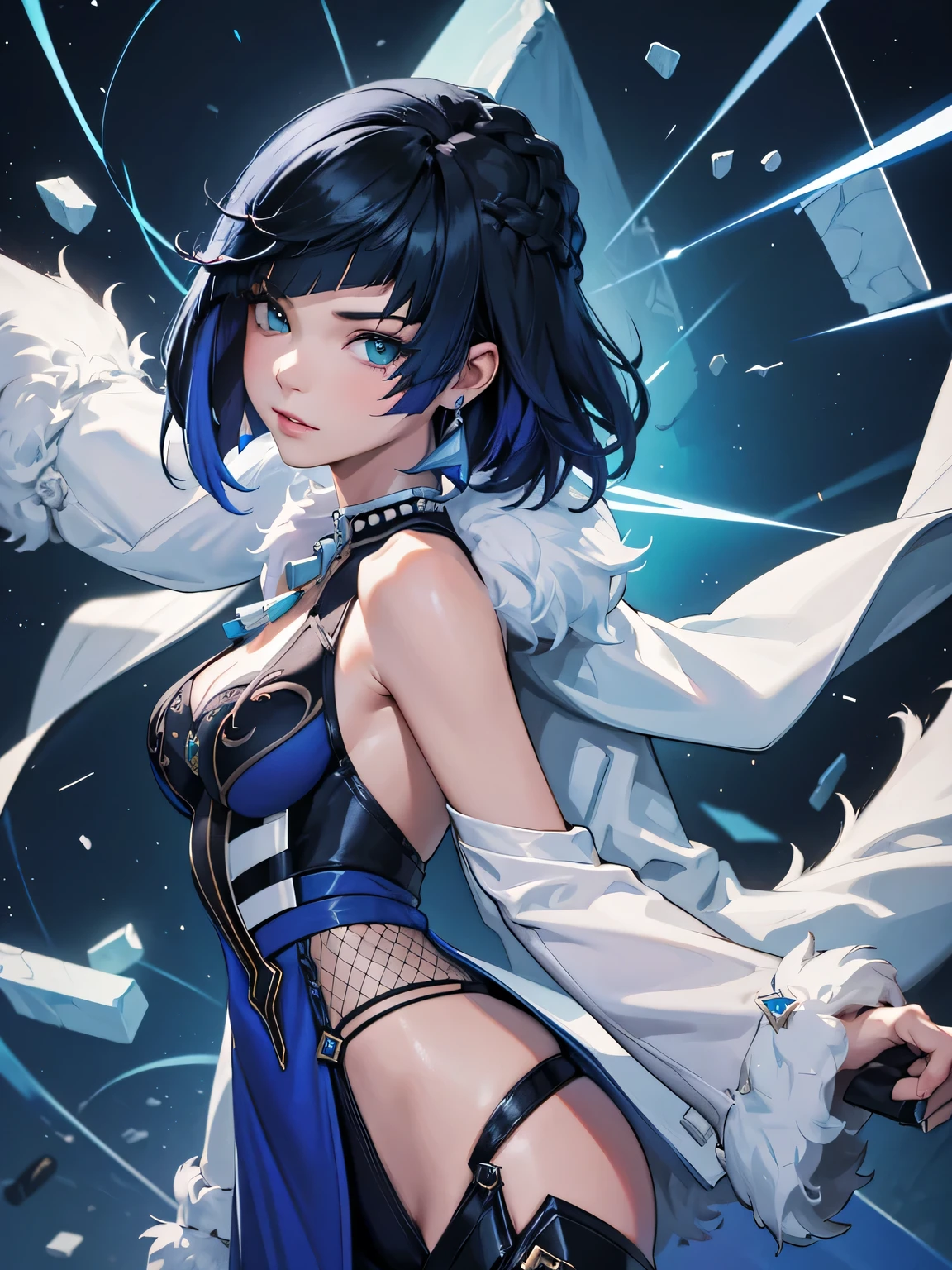 [yelandef]:1.5,((masterpiece,highest quality,Detailed images,Beautiful images)):1.4(1girl,solo)(Yelan&#39;s full body image,smile、Beautiful body lineedium beauty breasts、Beautiful side breasts):1.1(Sunset、grassland、Bright lighting overall、Backlight、Mysterious atmosphere):1.2
