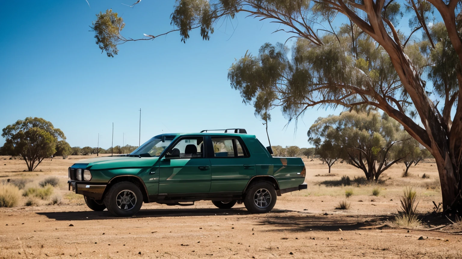australian outback billabong