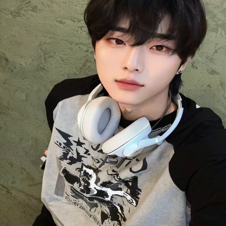 ((melhor qualidade, 8K, obra de arte :1.3)), rosto bonito coreano masculino, lee know, hyunjin, bangchan, felix, melhor qualidade de pele