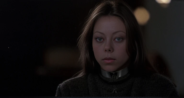 Jenny Agutter、Long hair and sweater、British woman looking at the camera, Movie screencaps, Clarice Starling, Movie screenshots, vhs screen cap, Mid-range close-up shot, Sil from seeds, Elaine Benes, Favorite scene, 1983年のMovie screenshots, Close-up portrait movie still, Movie screenshots,   look