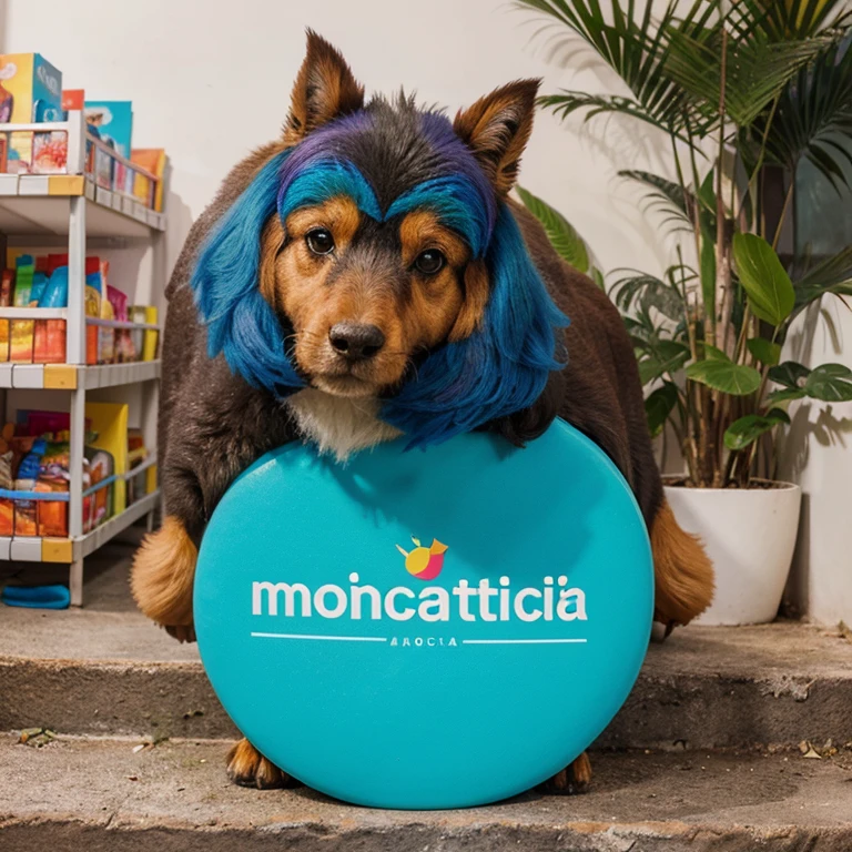 Imagines ilustrativa, colorida, llamativa con idea de marketing y venta con el nombre "de pacotilla"