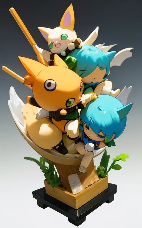 桌上有許多不同類型的玩具figure,Nendoroid3 d,anime statue,玩具figure,q posket,Funny company anime style,動漫動作figure,Nendoroid,PVC Statue,Minion size baby,風格為Nendoroid,figure、 動漫figure、Vinyl Toy Figurines、Nendoroid、動作雕像玩具
animal illustrations,mixed species,different kinds of animals,various species,diverse animals,digimon evolution,Ultimate Evolution,perfect body,ultimate body,horse,There is personification,digimon evolution,Ultimate Evolution,perfect body,ultimate body,UFO,有horse,There is personification,有Cat lady
貓耳娘與許多動物的合照,animal illustrations,mixed species,different kinds of animals,various species,diverse animals,digimon evolution,Ultimate Evolution,perfect body,ultimate body,horse,There is personification,digimon evolution,Ultimate Evolution,perfect body,ultimate body,UFO,There is personification,Cat lady,cat ears women\(Lovely,Kawaii,s old)rest ,quality\(8K,Extremely detailed CG unit wallpaper, masterpiece,high resolution,top-quality,top-quality real texture skin,提high resolution,RAW photos,Best quality,Very detailed,wallpaper\)scenery