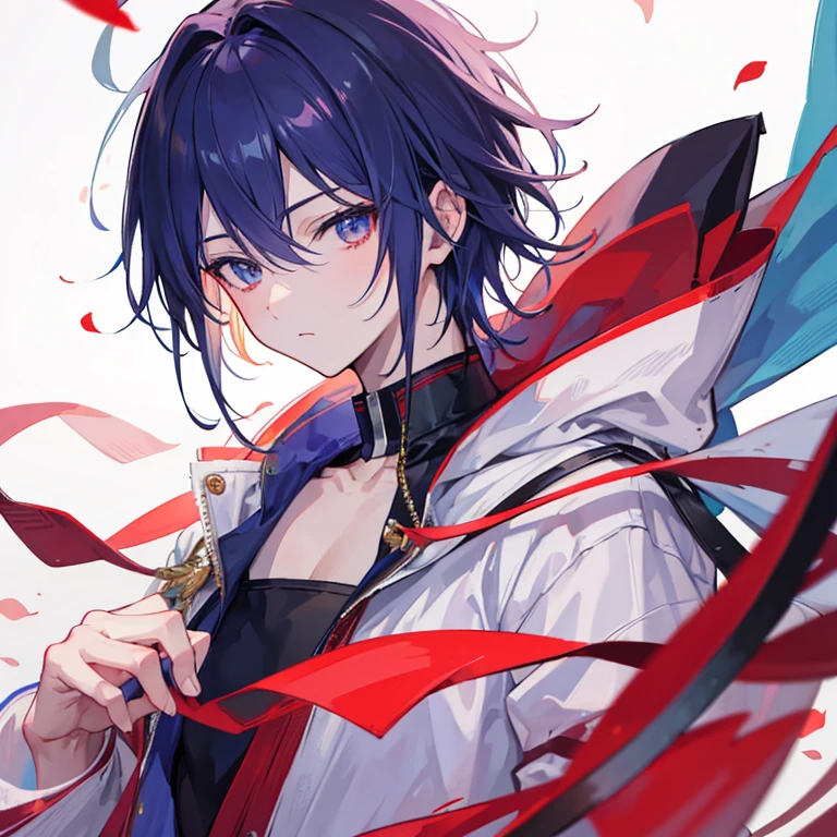 masterpiece, best quality, high quality, 1boy, solo, male focus, looking at viewer, upper body, yukihira_souma