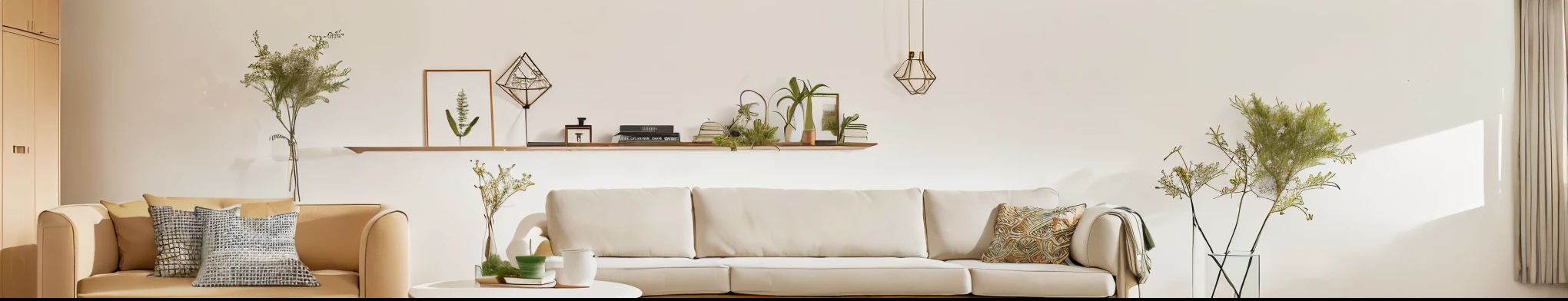 There is a living room with a sofa, Chair, and a table, picture, decorate, Forest House Stickers, Home page display, indoor, voodo decorater, My Home, Color Kodak , background, Elegant design, Logo, Logo, 产品picture, header with Logo, decorateration, Proco, living room wall background