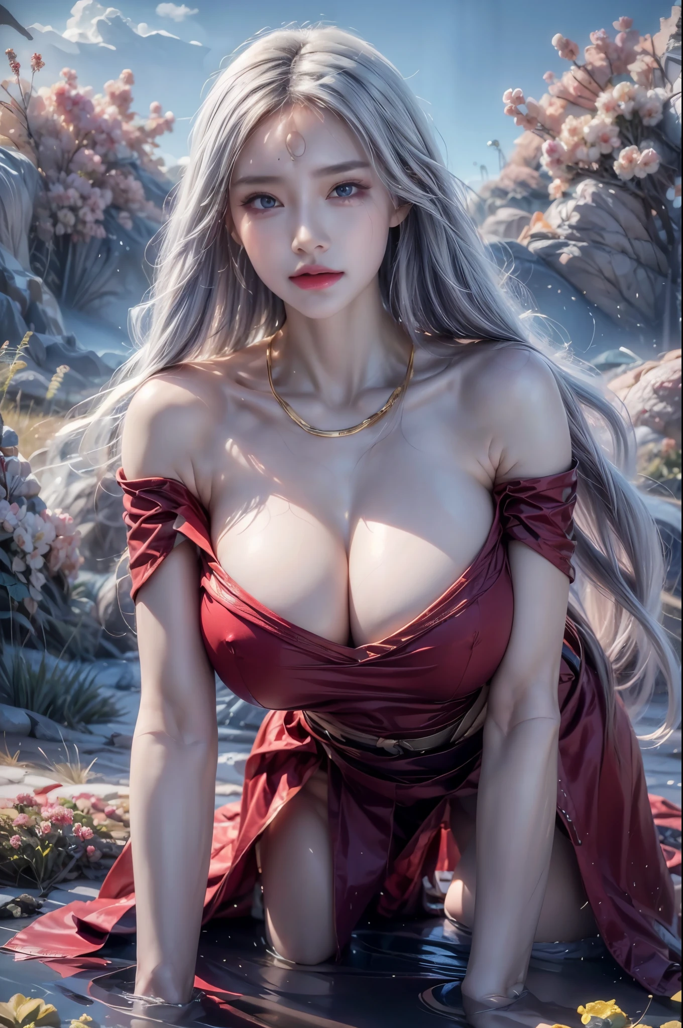 realistic, 1gril, per HD, 12k, wearing Allstars shoes, slim body, rather big body, six pack body, big round breasts, no clothes, beautiful breasts, looking at the camera, sitting on the sofa, long black hair, facial details, detailed person, body details, clothing details, hair details, body details, body details, breast details, vagina details, clothes, eye details, sweat details, water details, pose (knees bent and legs wide apart) whole body