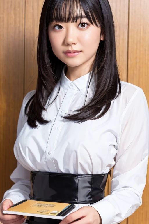 ((Browsing Caution)),(RAW Photos, highest quality), (Realistic, Photo Realistic: 1.3), highest quality, Very detailed, masterpiece, Very detailed, shape, One Japanese woman, upper_body, Dynamic Angle, Very detailed CG 統合 8k 壁紙, ink, wonderful, Movie upper_body, Dynamic Angle, World Mastery Theatre, Messy_length_hair, highest quality, Very detailed CG 統合 8k 壁紙, ink, wonderful, In a luxury hotel,Cinema Lighting, lens_Flare, Detailed face,((Expose large breasts)),((Large areola)), (((Sweat dripping))),(意shape的な表現: 1. 5),Sony Mastershot, Mana Ashida, Fancy latex top, brown hair and bangs, High-resolution screenshots, Normal hand, Vibrant colors, Rimowa Tempest front view, nice studio lighting, VHS Screenshots, Beautiful Face,((Browsing Caution))