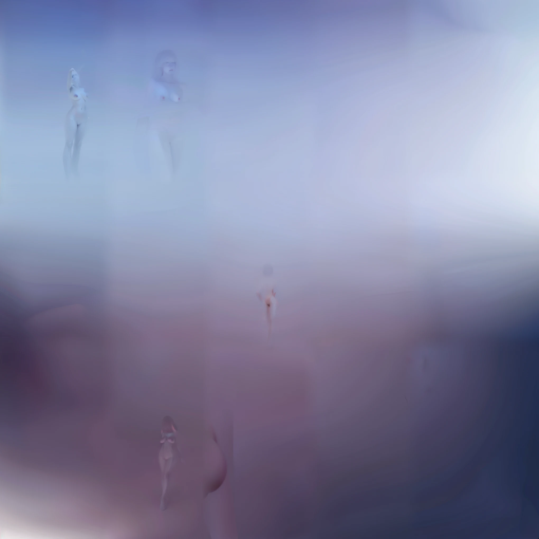 (Big breasts)), ((nude)), (Long legs), Feminine beauty