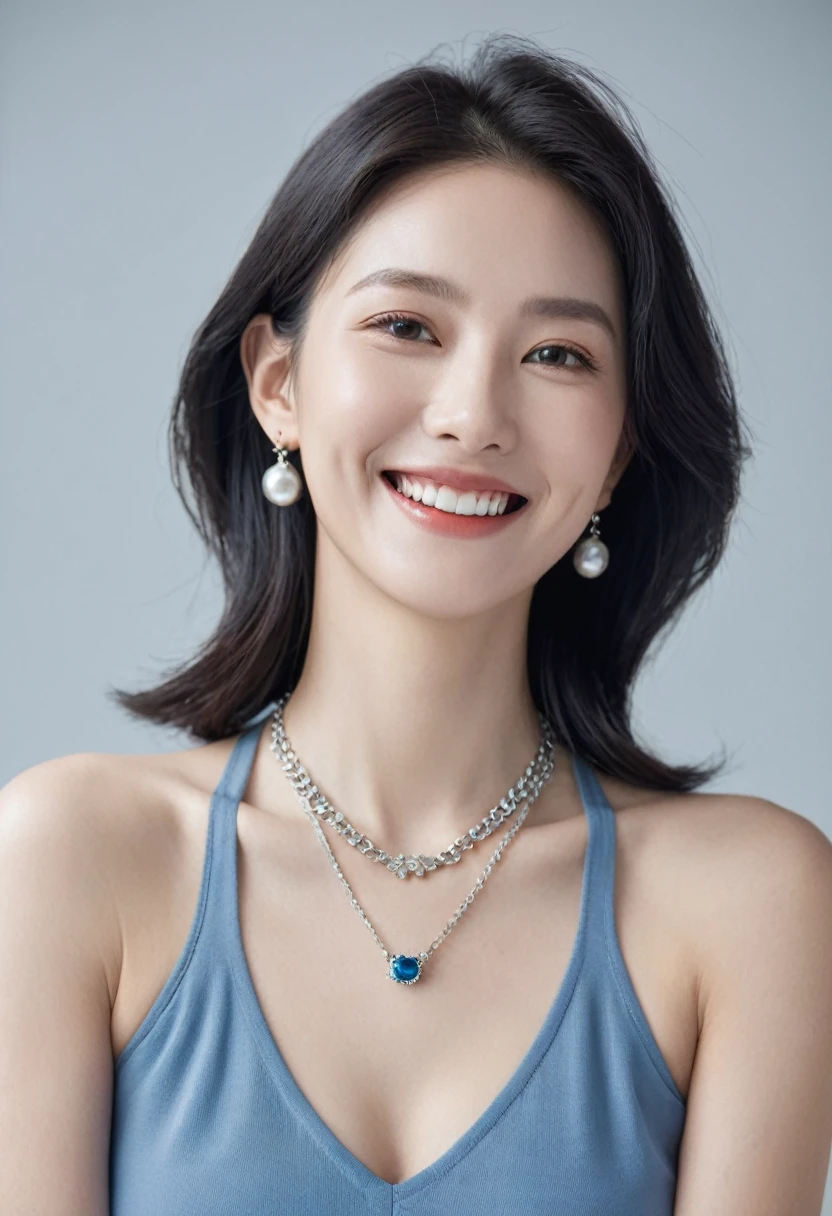 (Highest quality, masterpiece:1.2), Highest quality, Realistic, Neat 、Off-field、(Slime)、Realistic、detailed, Skin Texture, 超detailedな、Delicate and sexy collarbone、Laughter、非常にdetailedな顔、detailedな唇、detailedな目、Small breasts、Small breasts、Small shopping mall、Flat Chest、Face with emphasis on breasts、(( Are standing、 Completely naked、上半身Completely naked、A gesture that shows off medium-sized breasts,))、((((upper body is completely naked))))))Small breasts、Full body nude,Small breasts,flat chest,Slim and with visible collarbone,Skinny body,Ribs sticking out,Small breasts,