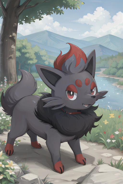 masterpiece,best_quality
zorua, pokemon (creature),
ZORUA,
forest,mountain, lake,