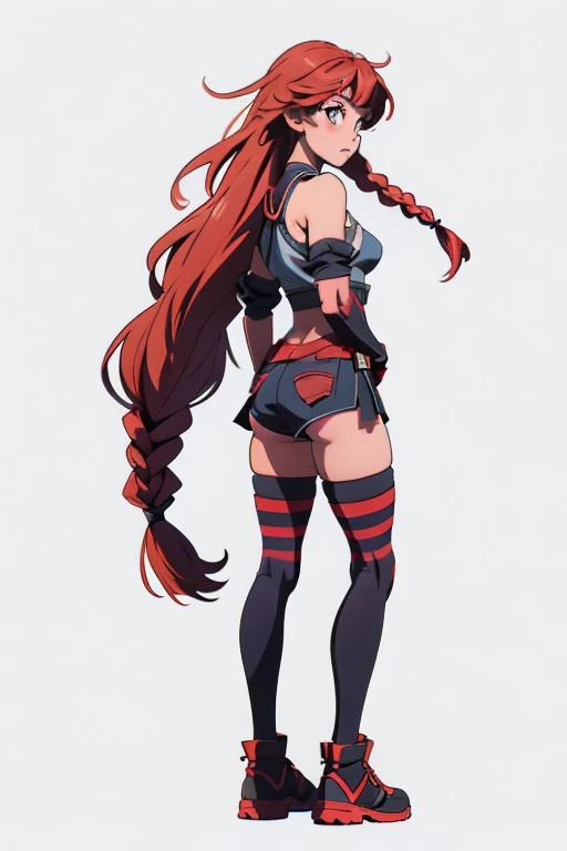 ? 1girl 6521690? armor 213166? bare hips 3551? belt pouch 10111? bow 1024066? braid 585287? elbow gloves 309743? elbow pads 6241? from behind 274211? full body 758762? gloves 1292102? greaves 10425? hair bow 457544? highleg 102551? highleg panties 19717? panties 801422? pouch 29612? product girl 933? red hair 555552? shirt 1548230? shoes 405323? solo 5061008? standing 922850? striped clothes 227709? striped shirt 28026? striped thighhighs 58066? thighhighs 1266920? twin braids 166609? underwear 981602? vambraces 15600? white background 1422110