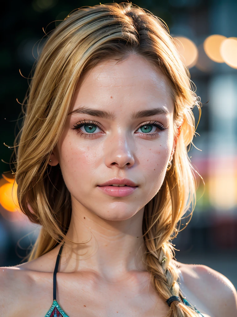 (best quality, masterpiece, highest detailed), (photorealistic:1.2), raw photo, professionally photo, ((Elsa Jean)), (cowgirl), (vibrant color), (intricate details), exposure blend, bokeh, dim light, ( hdr:1.4 ), high contrast, (muted colors, dim colors, soothing tones:1.3), low saturation, morbid