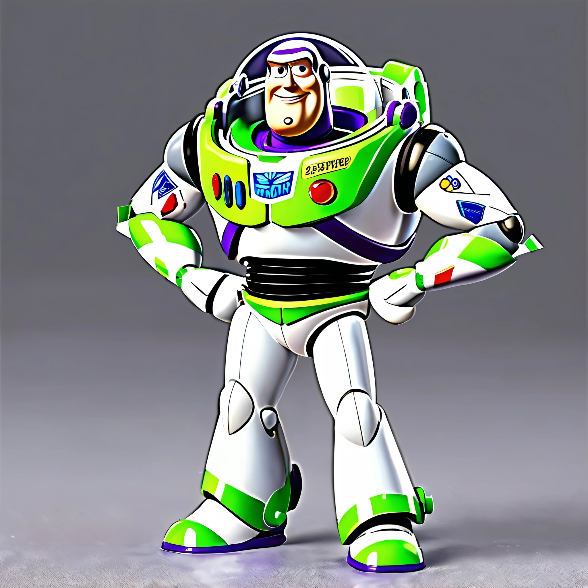 ディズニーピクサーのバズ・Lightyearの非常に詳細なイラスト, バズ・Lightyear, Close-up shot, バズ・Lightyear, from Toy Story, Lightyear(movie, Toy Story), 中距離Close-up shot, バズ・Lightyear (movie), Complete diagram, action figurine toy, figma, Close-up shot, Close-up portrait shot