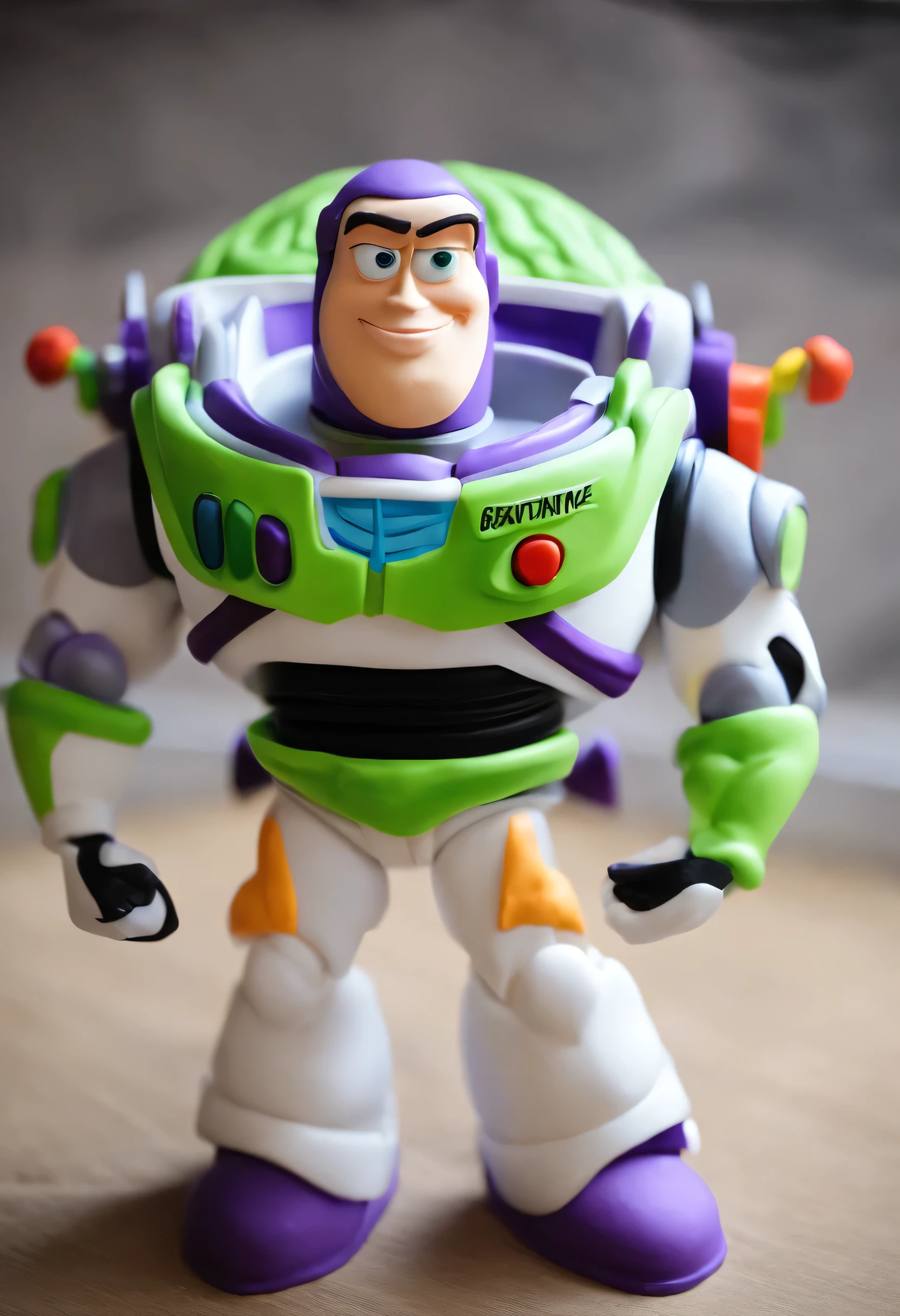 Buzz Lightyear, 3D cartoon character, 