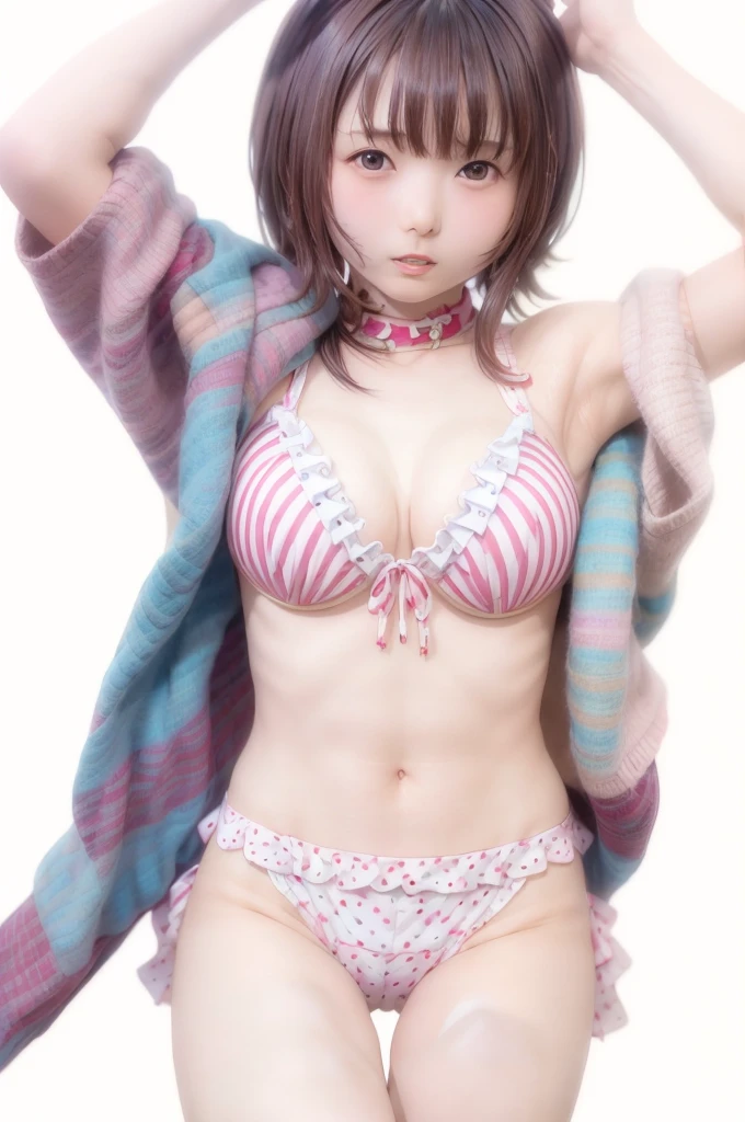 Gravure photo of one cute and beautiful  idol