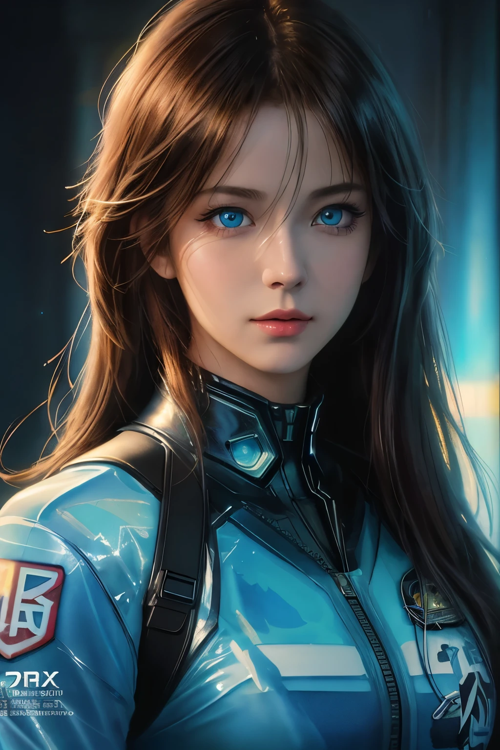 mj, RTX, 4k, HDR, close-up, watercolor, portrait, ((masterpiece)),((best quality)), watercolor drawing, studio shot from magazine cover, Asuka Langley, Carn Griffiths, Ralph Horsley, chiaroscuro, cinematic light , frame light, neon light, transparent sci-fi, frame light, light blue eyes, ambient light, neon backlight, realistic photo, ultra high texture, ultra high quality Style Tanya Shatseva, Gabriele Dell'otto, Andrey Atroshenko, Ross Tran, Anna Razumovskaya , AI Midjourney, bright saturated colors, watercolor, oil paints, HDR, 500px, 4kStudio Ghibli Genshin Influence