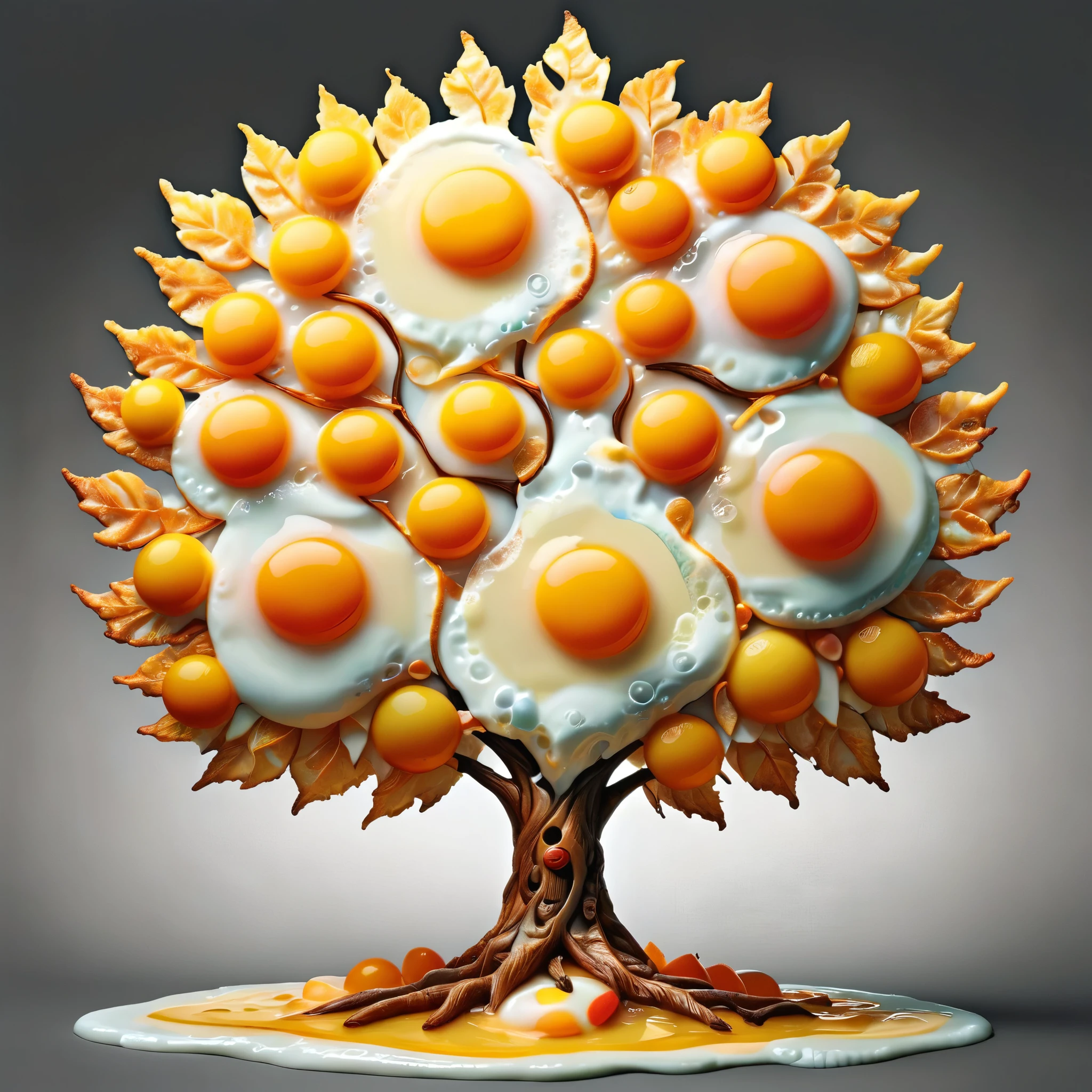 a ral-friedegg tree,realistic,highly detailed,realistic,lifelike,studio photo,highly detailed,colors,dynamic,cinematic,masterpiece,intricate,hdr,abstract fractal,