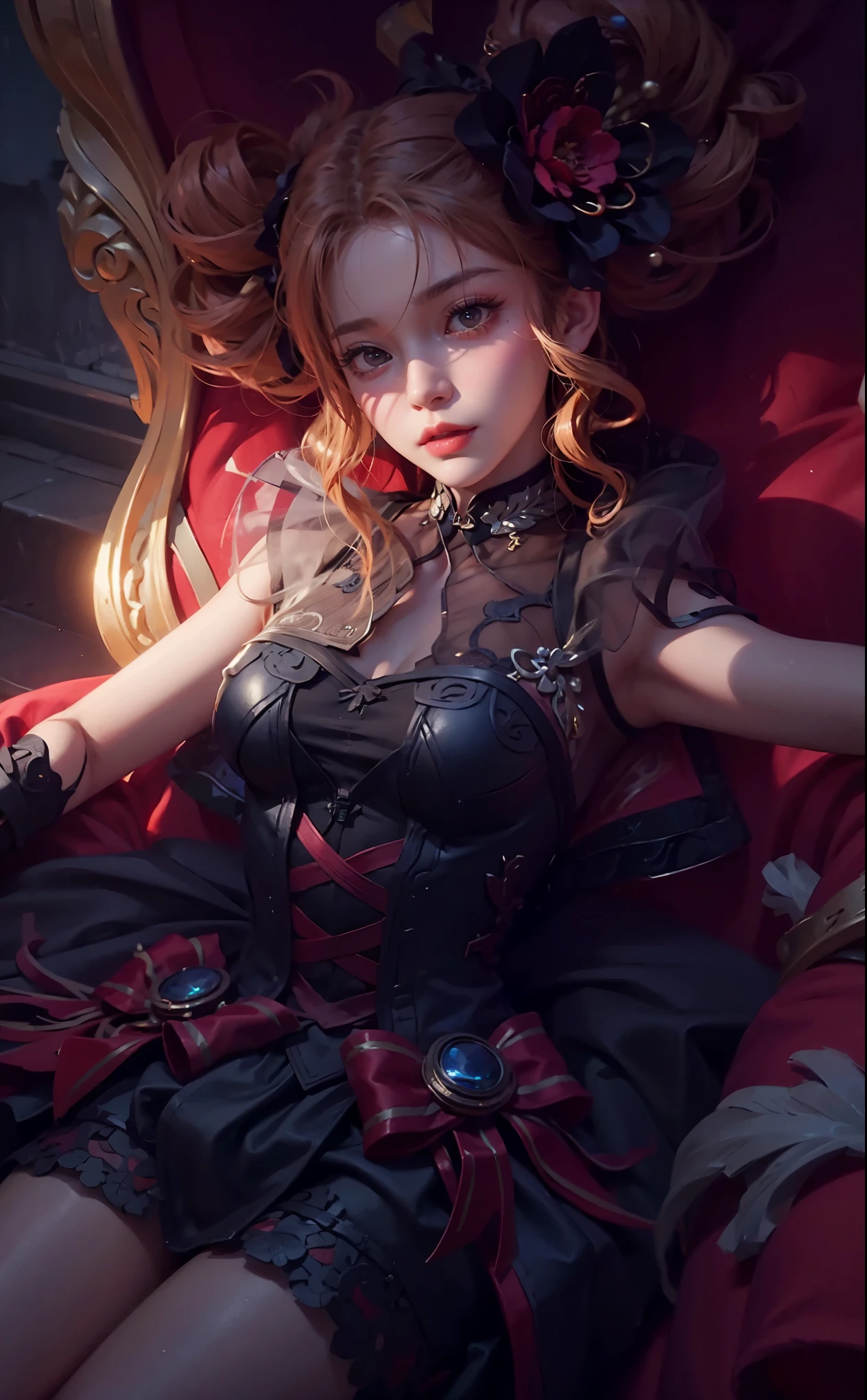 a close up of a 4 girls ,blonde hair , big , shadowbringers cinematic, 4 k detail fantasy, a beautiful fantasy empress, game cg, xianxia fantasy, xianxia hero, 2. 5 d cgi anime fantasy artwork, cinematic goddess close shot, ruan jia and artgerm, wow 4 k detail fantasy, hyperdetailed fantasy character