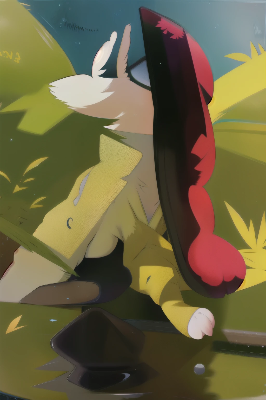 1 Girl,Anthro,dress,