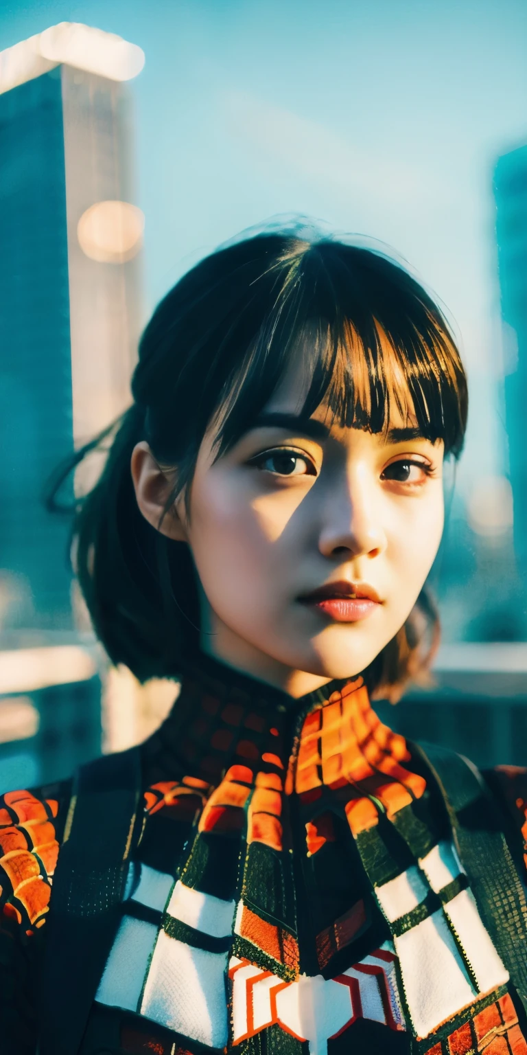 (1girl:1.3), Solo, (((Very detailed face)))), ((Very detailed eyes and face)))), Beautiful detail eyes, Body parts__, Official art, Unified 8k wallpaper, Super detailed, beautiful and beautiful, beautiful, masterpiece, best quality, original, masterpiece, super fine photo, best quality, super high resolution, realistic realism, sunlight, full body portrait, amazing beauty, dynamic pose, delicate face, vibrant eyes, (from the front), She wears Spider-Man suit, red and black color scheme, spider, very detailed city roof background, rooftop, overlooking the city, detailed face, detailed complex busy background, messy, gorgeous, milky white, highly detailed skin, realistic skin details, visible pores, clear focus, volumetric fog, 8k uhd, DSLR, high quality, film grain, fair skin, photo realism, lomography, futuristic dystopian megalopolis, translucent