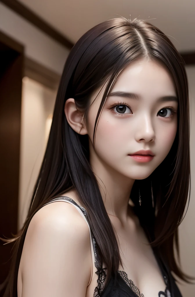 highest quality,Photo quality,Ultra-high resolution,Professional Lighting,18-year-old,Beautiful face like an actress,Taiwanese cute idol:1.2