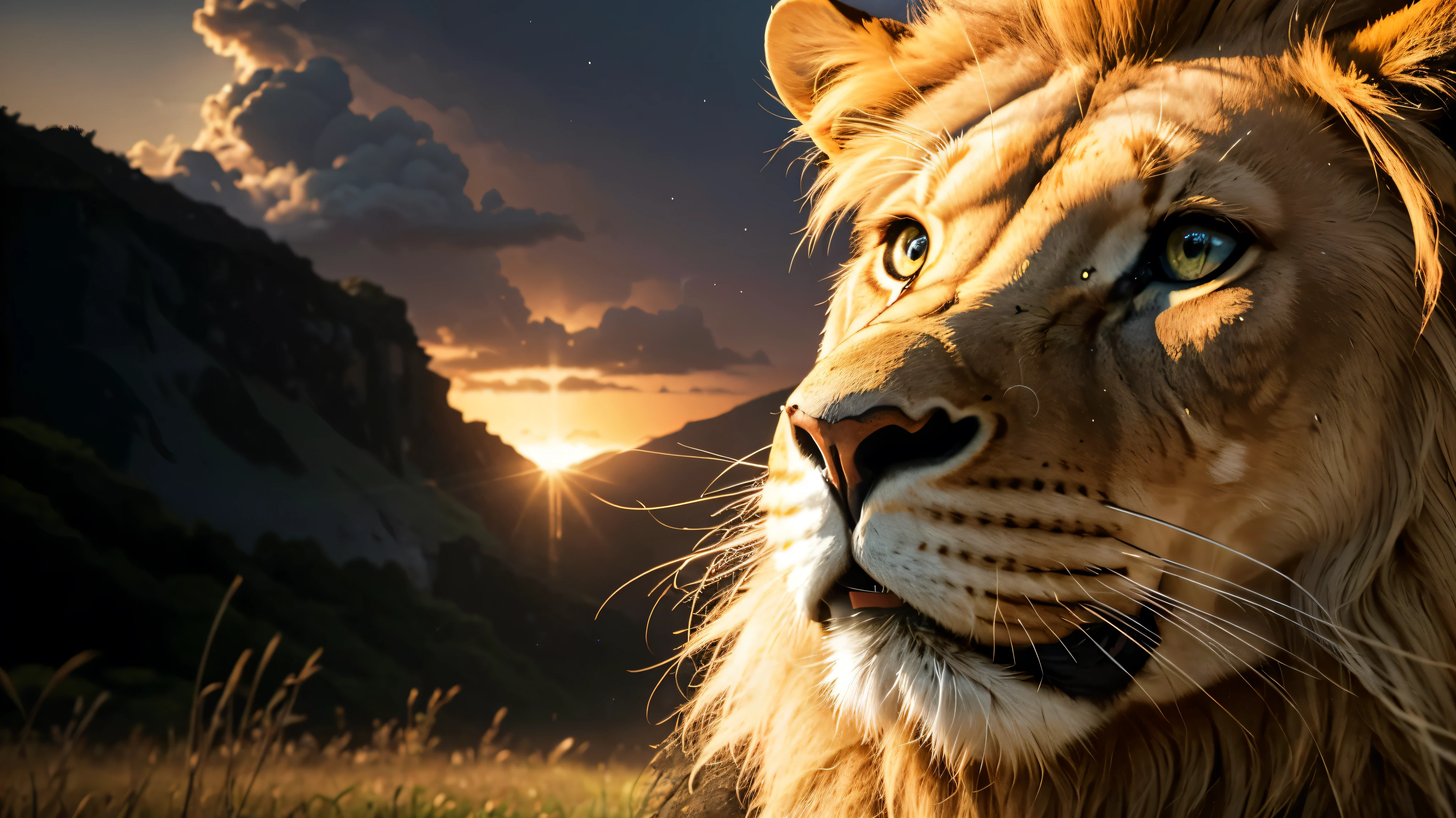 Lion, Divine Lion, naturais, Thunder Azul, Realistic Lion, rei, Realista detalhado, Realista detalhado 16k, Eletricidade Detalhada 8K, Texturas realistas de 8K, Cores fotorrealista 8K, fogo azul, Realista detalhado Fire Bolt, Poder Preto e Azul, Poder do Thunder, Realistic Divine, Coroa Dourada, Coroa de Ouro, Golden Crown, Natureza, Linda, Rendering, fotorrealista, UltraHigh definition, 4k, texturasdetalhadas, Thunder, sombras detalhadas, cores detalhadas, neon blue, Luz azul, Raios, Poder azul, Natureza Linda, Grande Divino, Luz azul, Thunder Azuls, Coroa Rei, raio, Electric Power Screw, contraste detalhado, Contraste realista, high resolution, cores detalhadas, fogo, eletricidade, divina criatura, 8K, Realista detalhado, 16k, 8K, High definition, contraste detalhado, Contraste realista, high resolution, cores detalhadas, fogo, eletricidade, divina criatura, 8K, Realista detalhado, elegante,