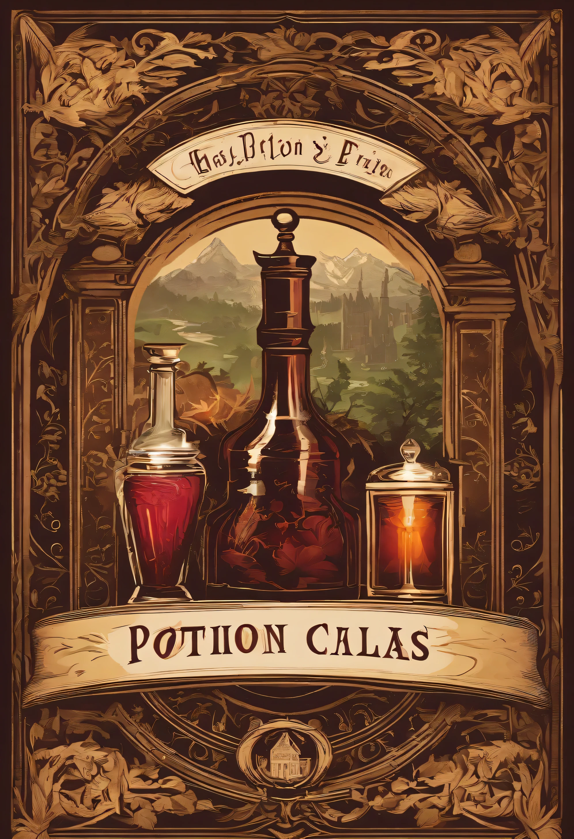 (best quality), (masterpiece), (detailed),
(Histrorical), Iconic logo for potion class