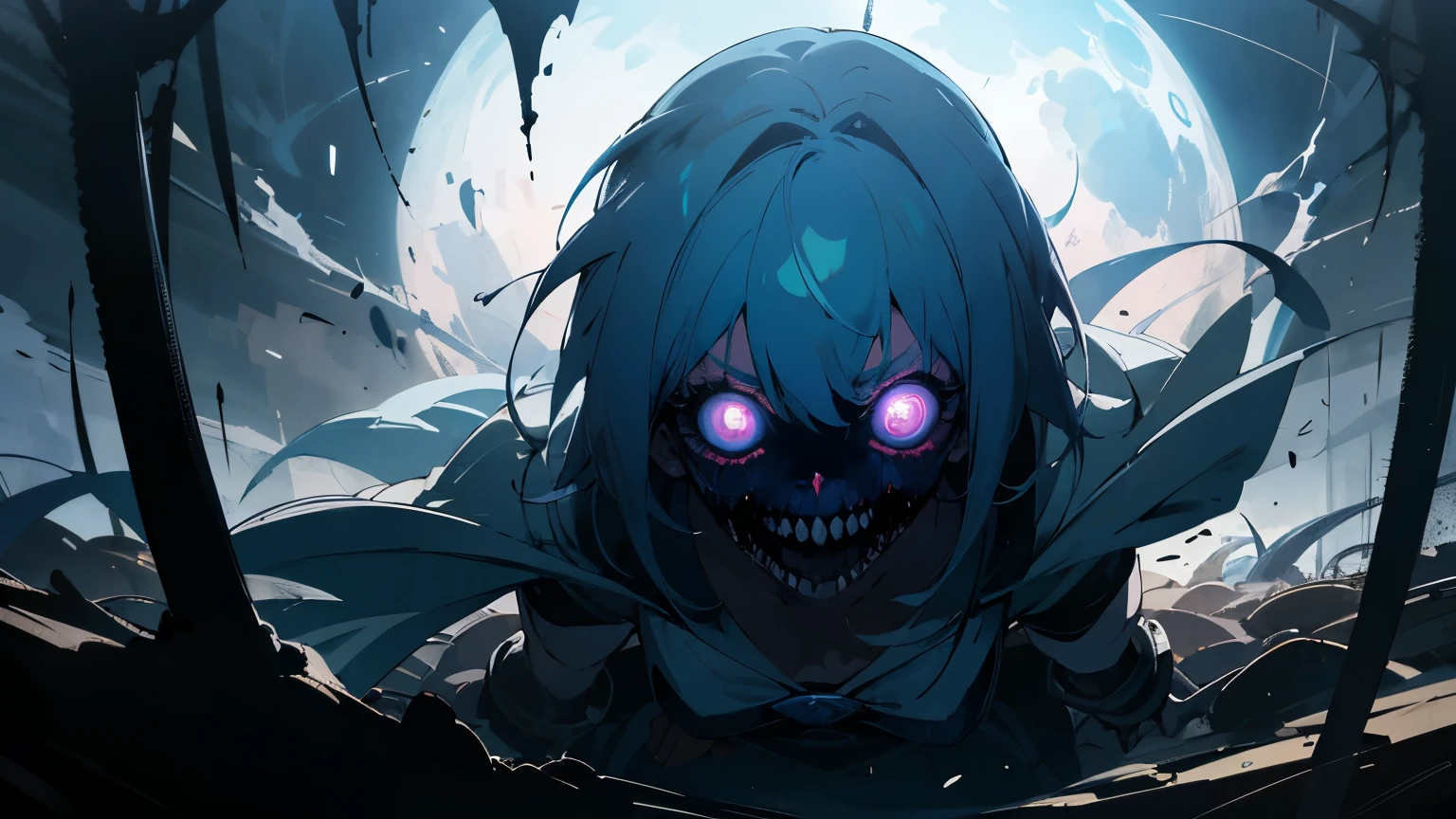 ((melhor qualidade)), ((super hdr)), ((4k)), ((horror anime girl))